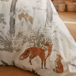 Rencontre en forêt Housse de couette