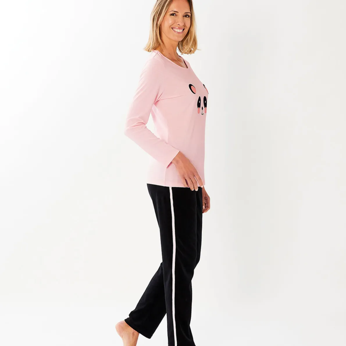 Rose bambou Pantalon
