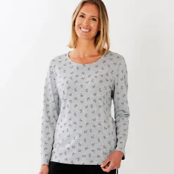 Rose bambou T-shirt gris