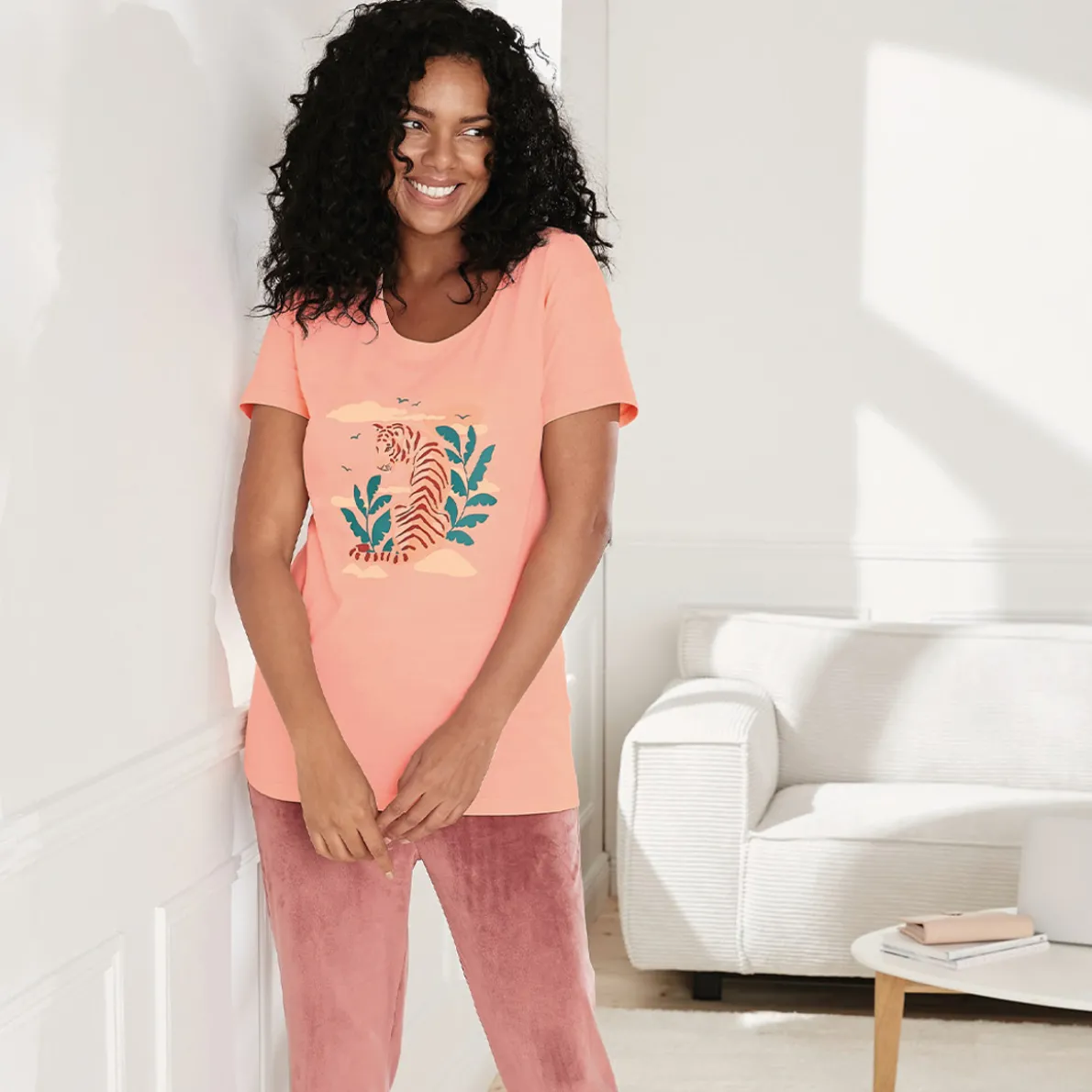 Rose du désert T-shirt manches courtes