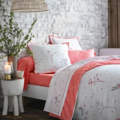 Rouge poète Drap-housse