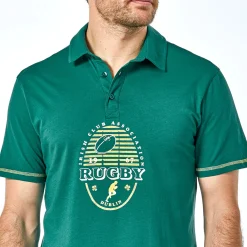 Rugby en folie Pyjama short vert foncé