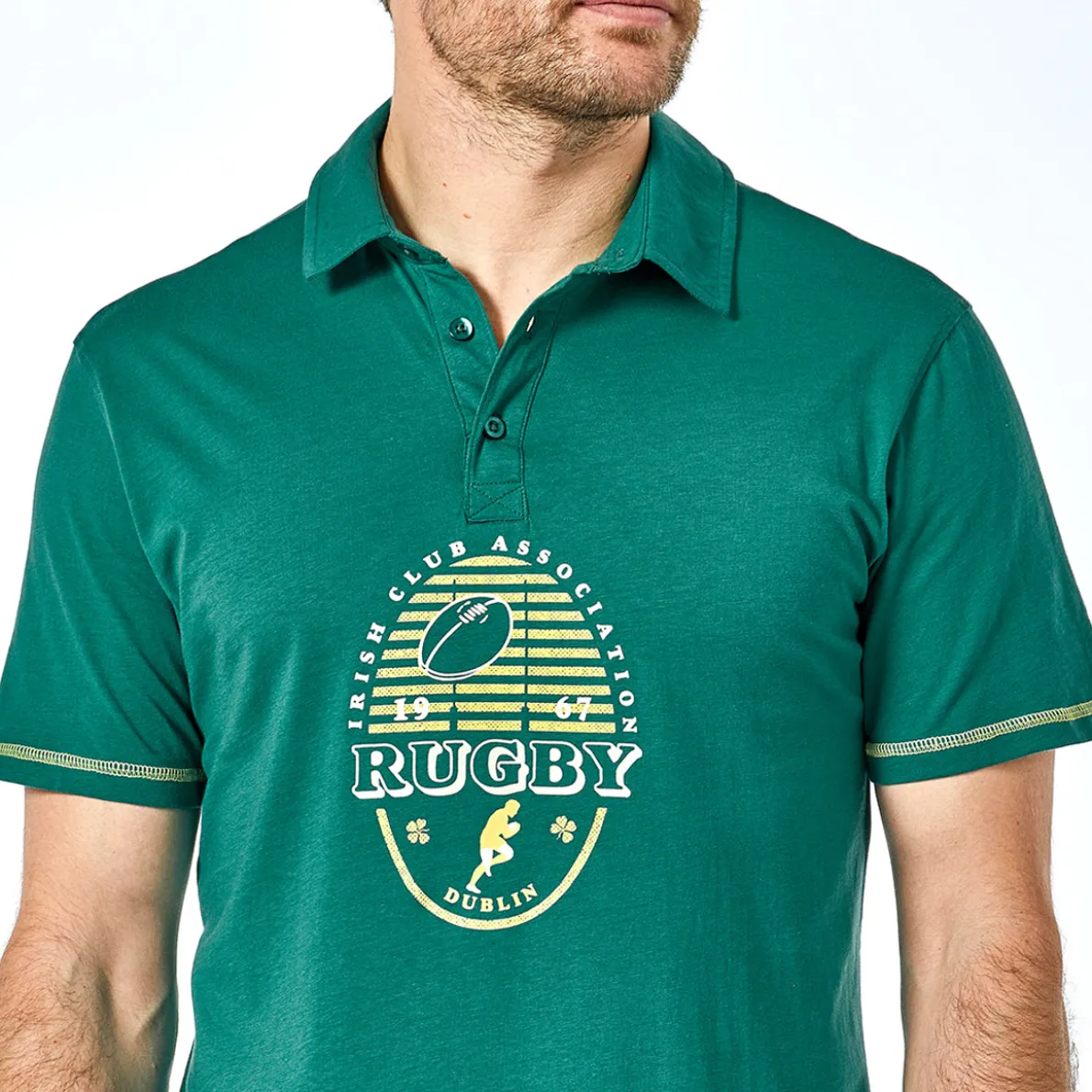 Rugby en folie Pyjama short vert foncé