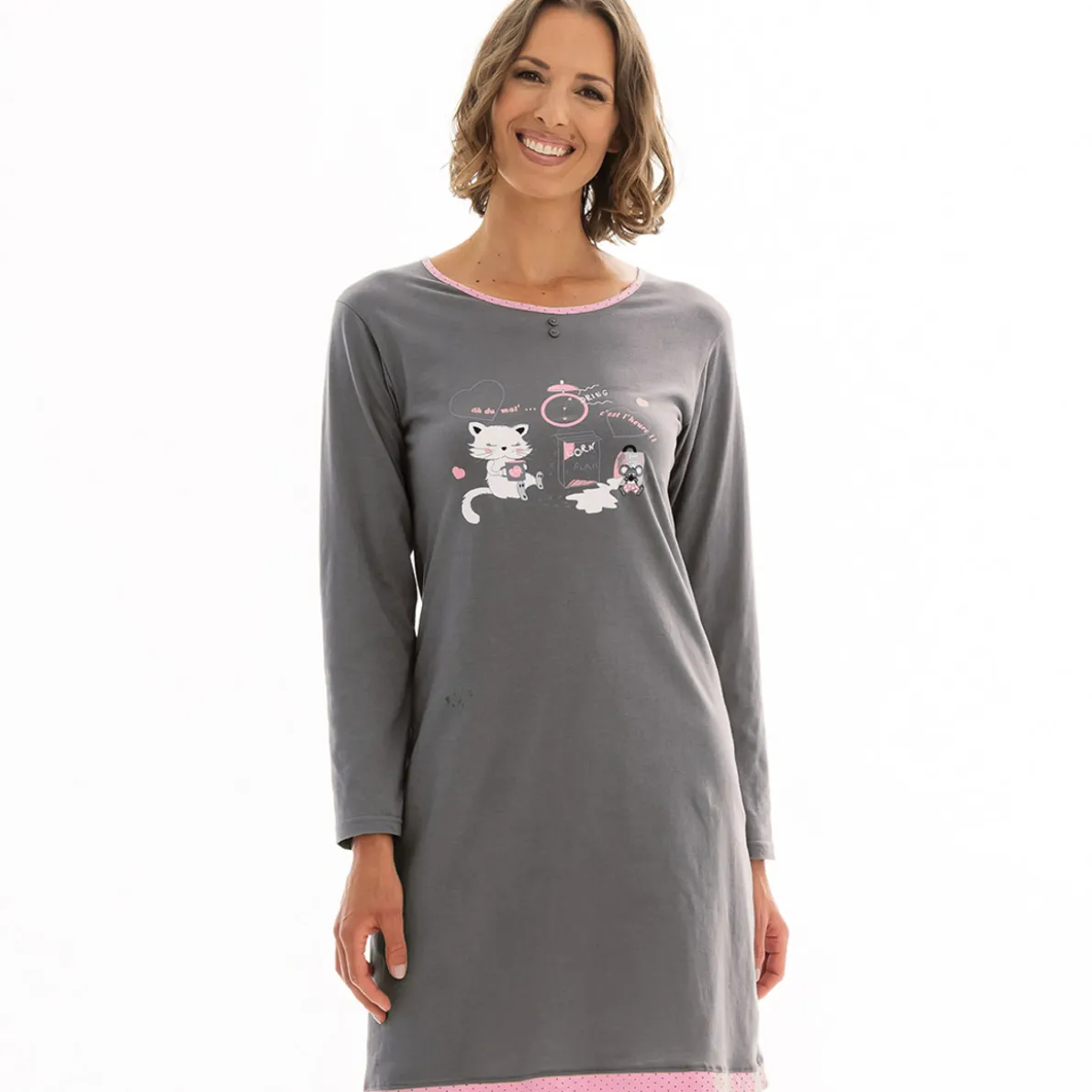 Réveil en fanfare Chemise de nuit