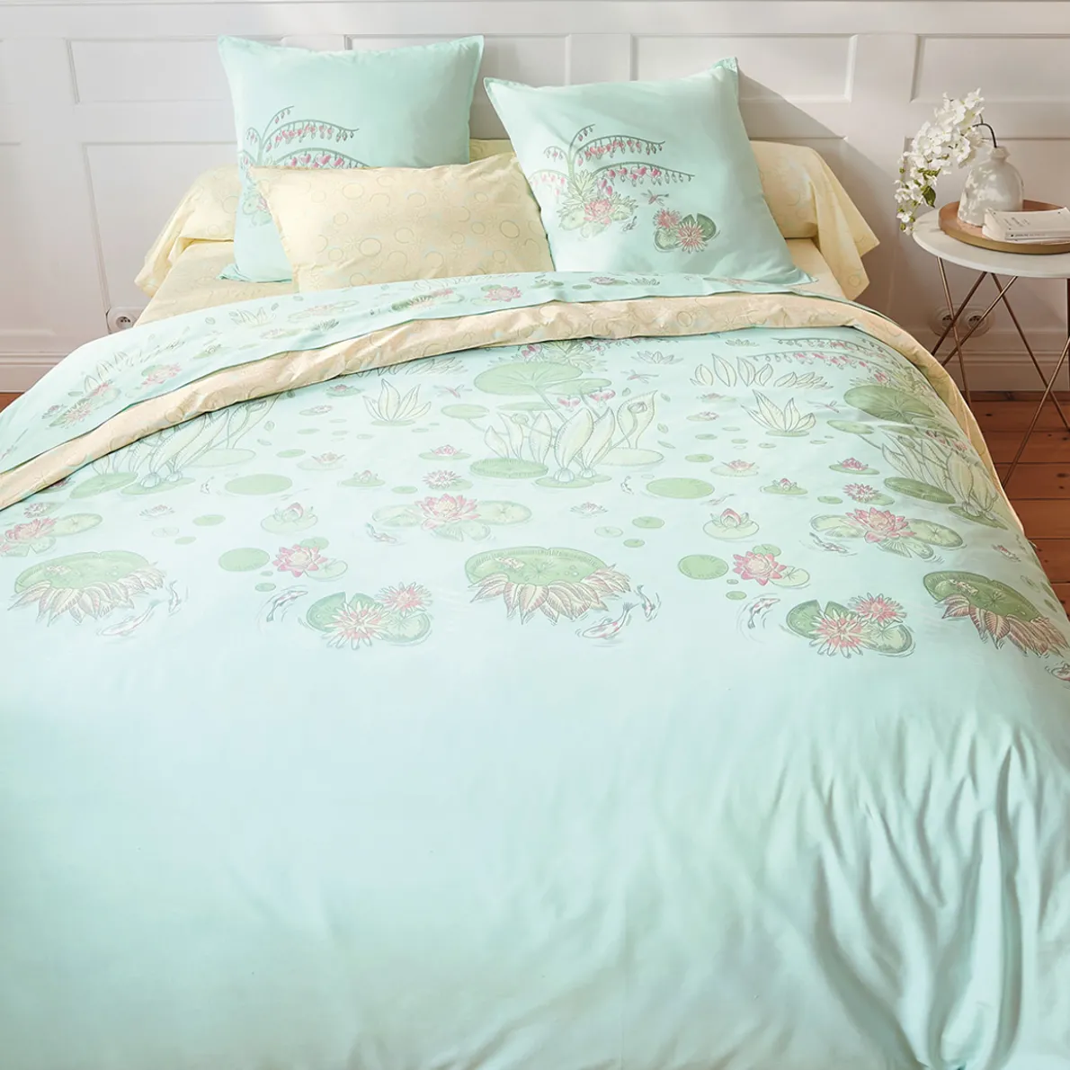 Rêves de nymphéas Linge de lit