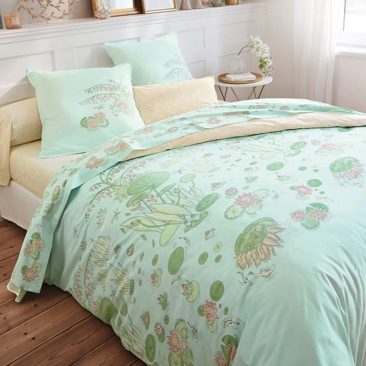 Rêves de nymphéas Linge de lit