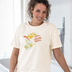 Rêves ensoleillés T-shirt écru