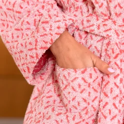Sashiko en fleurs Peignoir