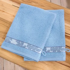 Secrets du jardin 2 gants de toilette