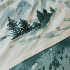 Sommets enneigés Drap