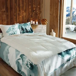 Sommets enneigés Housse de couette
