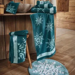 Sommets enneigés Maxi drap de bain