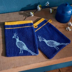 Songe d'ailleurs 2 gants de toilette