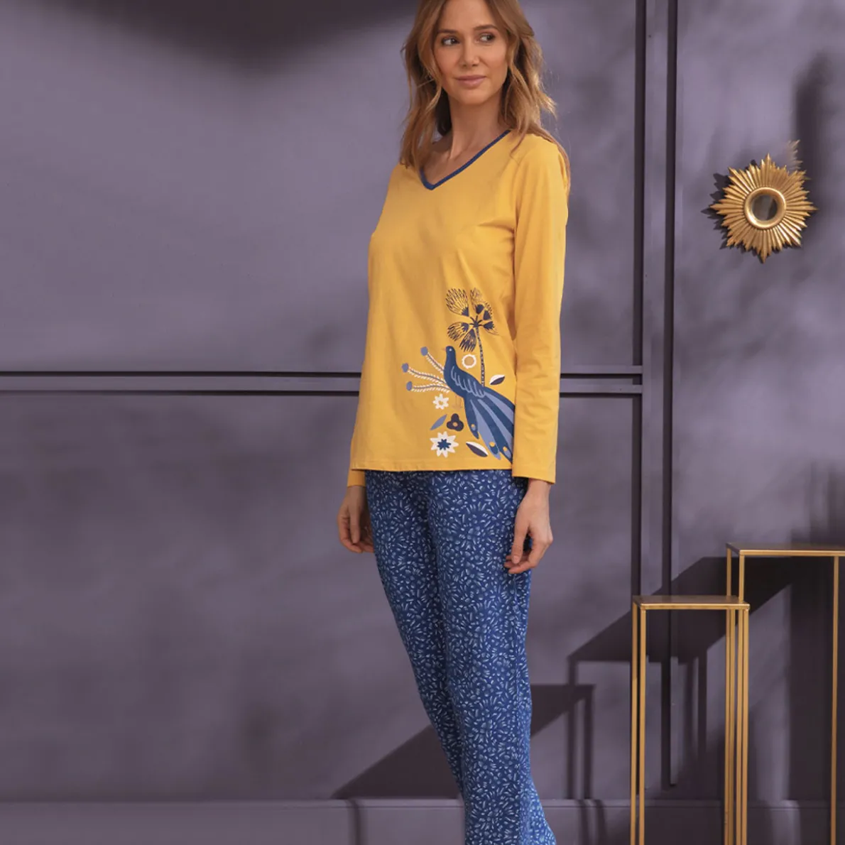Songe d'ailleurs Pyjama safran