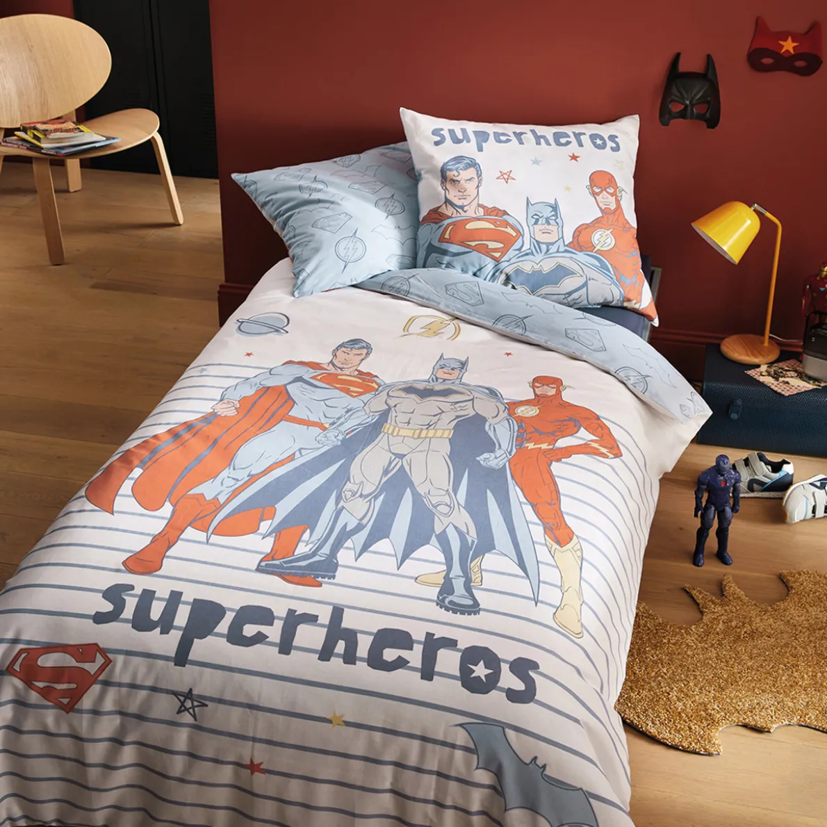 Superhéros Parure de lit