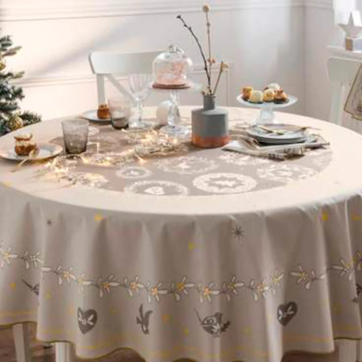 Tourbillon des fêtes Nappe