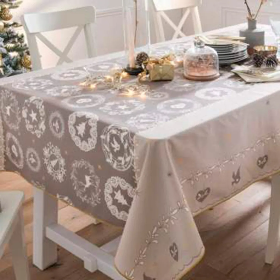 Tourbillon des fêtes Nappe