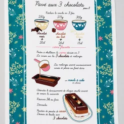 Tout chocolat 3 torchons