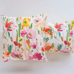Été pastel Taie d'oreiller