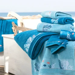 Trésor des mers 2 gants de toilette