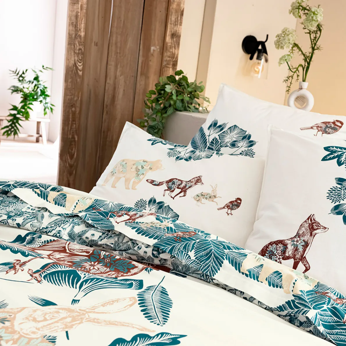 Une fable des bois Drap