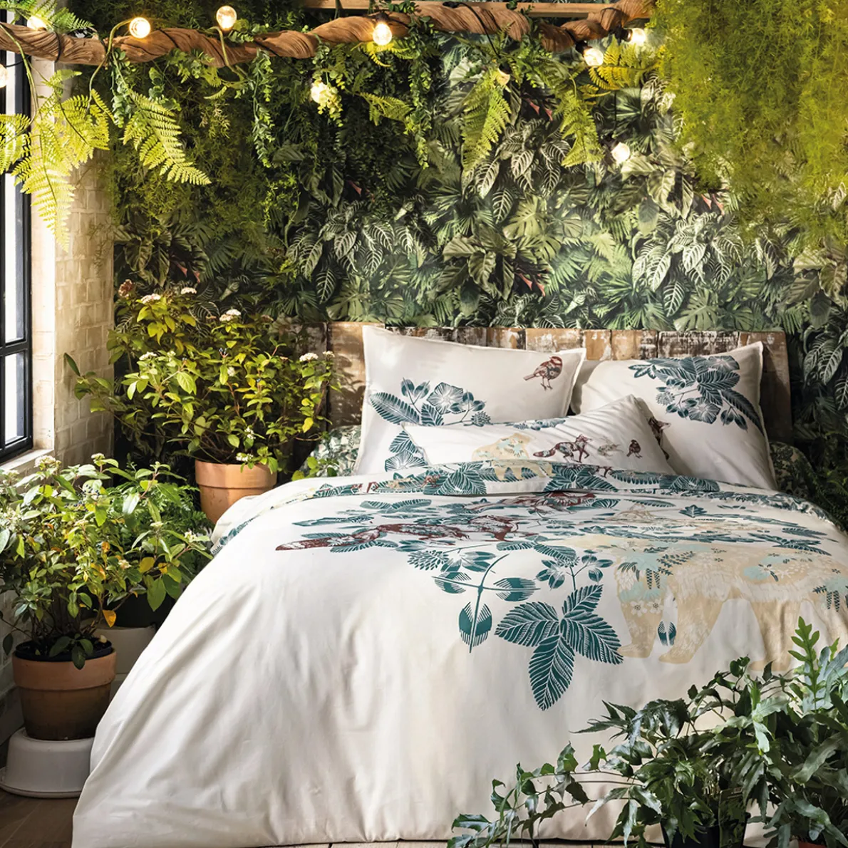 Une fable des bois Housse de couette