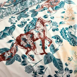 Une fable des bois Linge de lit
