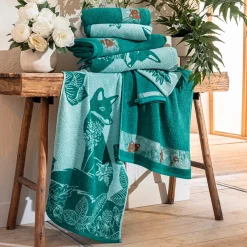 Une fable des bois Serviette de bain