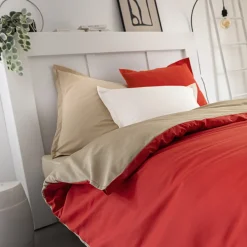 Unis lit Housse de couette