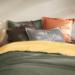 Unis lit Housse de couette