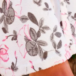 Voile de camélia Peignoir à capuche