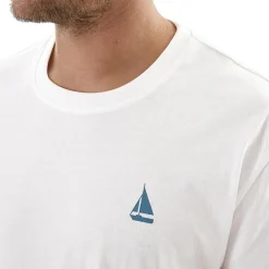 Voile à tribord T-shirt blanc